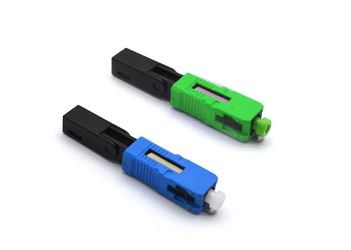 Connecteur de fibre optique SM rapide UPC SX Core SC/UPC