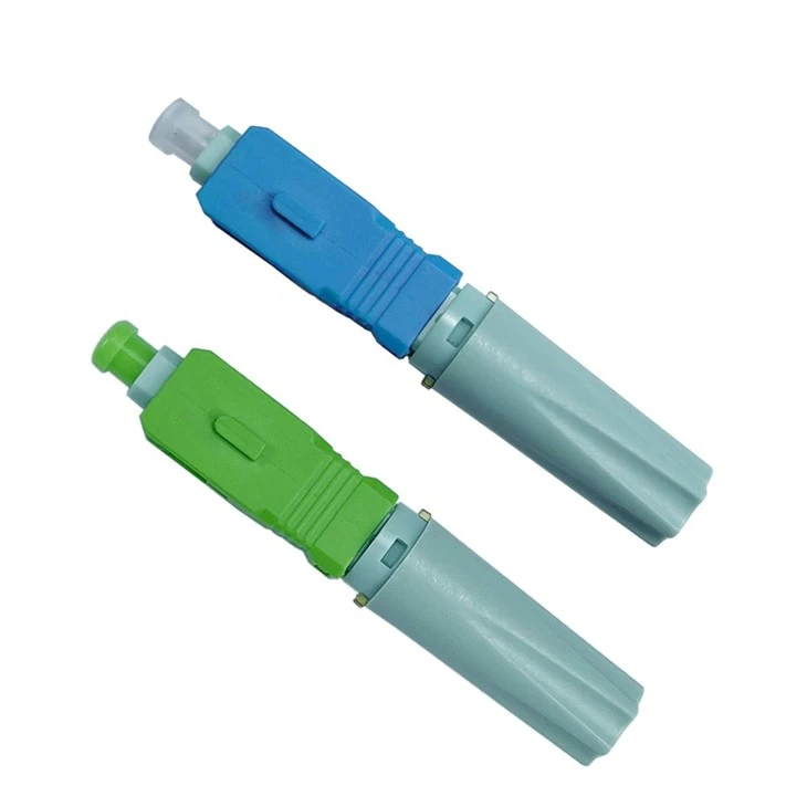 Connecteur rapide fibre optique FTTH pré-intégré SC