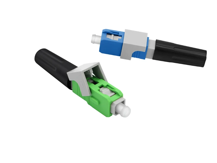 Connecteur rapide à fibre optique