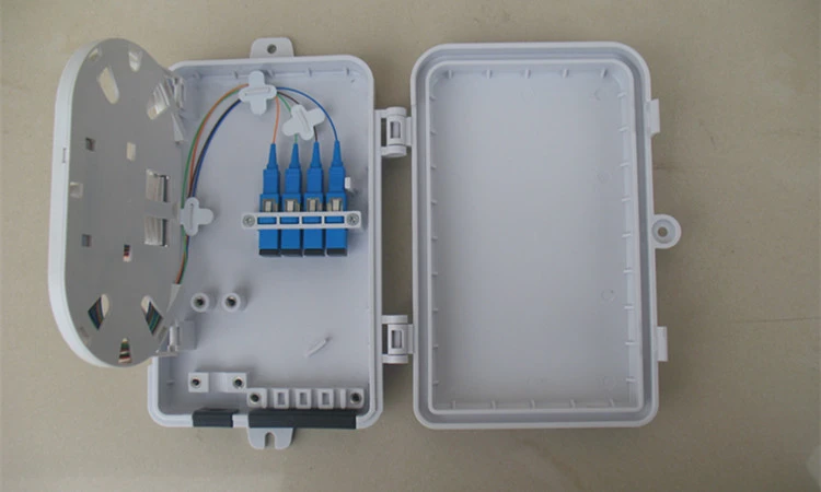 Boîte à bornes à fibre optique 4 cœurs