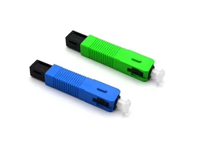 Connecteur rapide de Sc de fibre optique de Conector Ftth