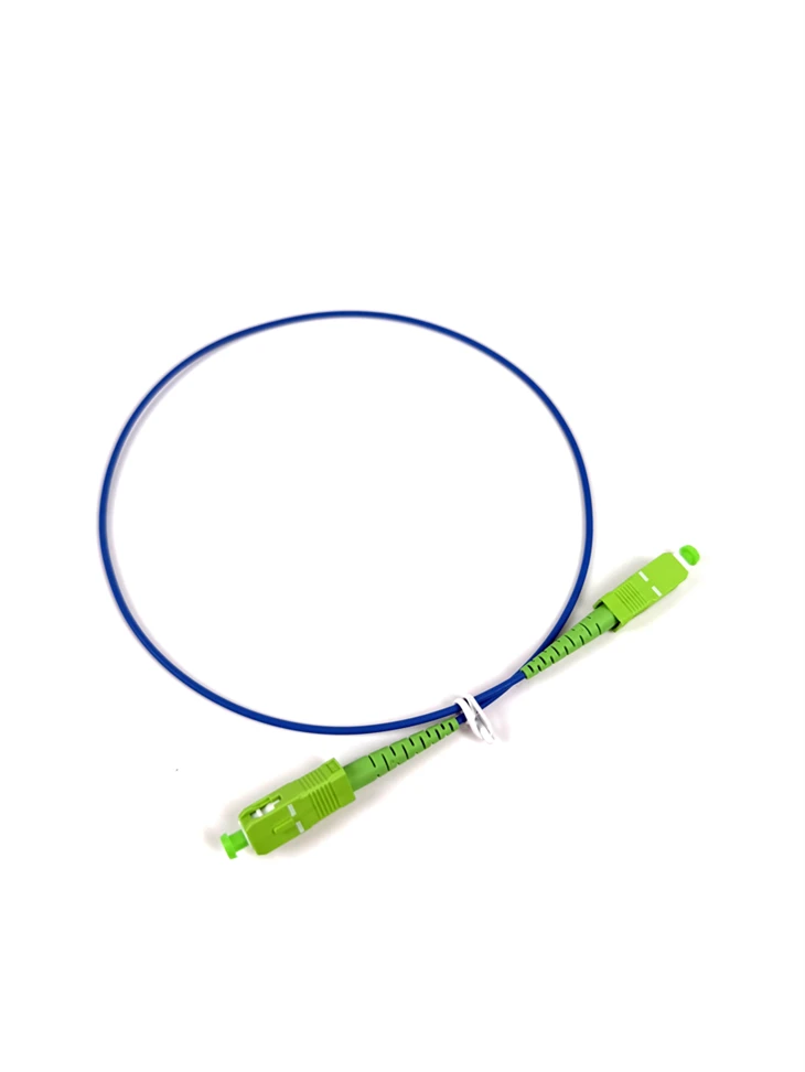Cordon de brassage monomode ultra court SC/APC 0,5 M, perte de retour de 60 dB